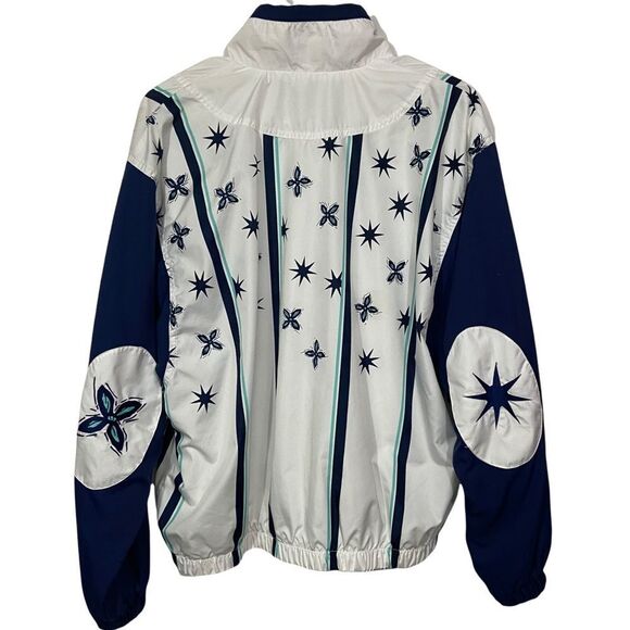 Nike Vintage Star Floral Print Windbreaker Jacket - Picture 2 of 5